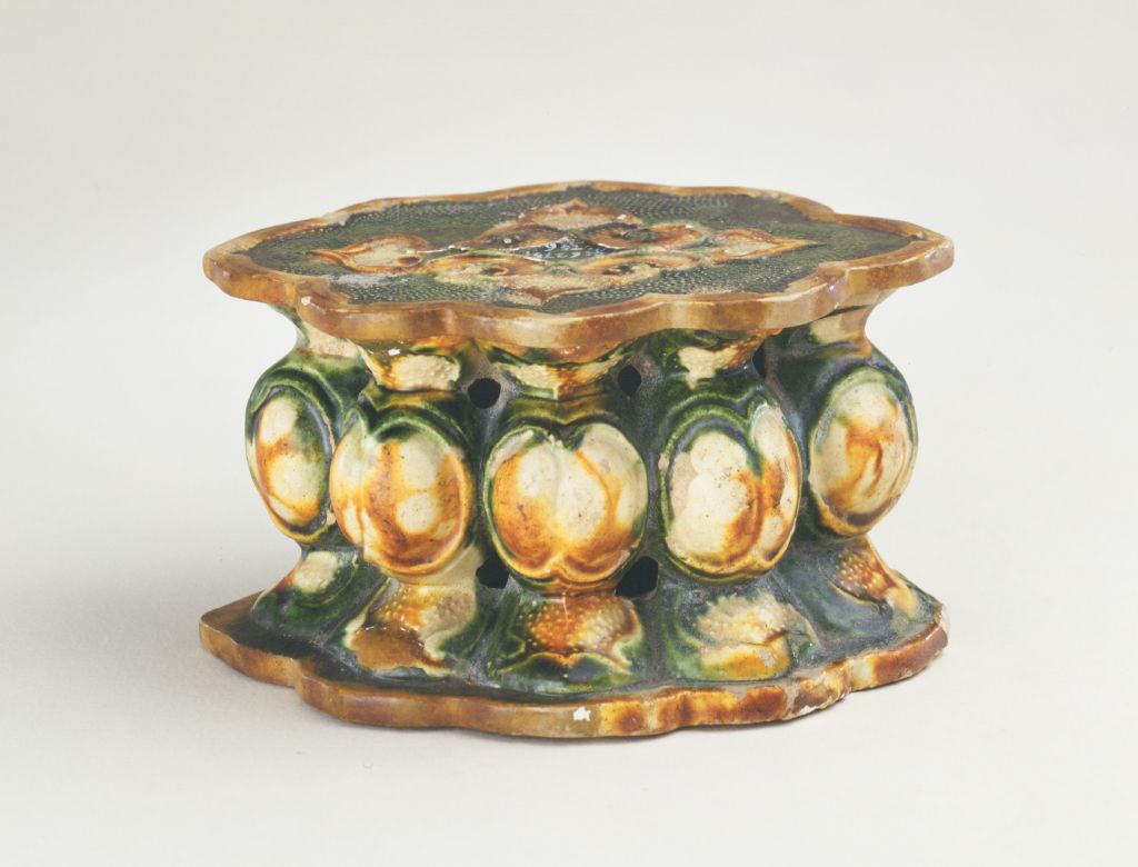 图片[1]-Tri-color pedestal-China Archive